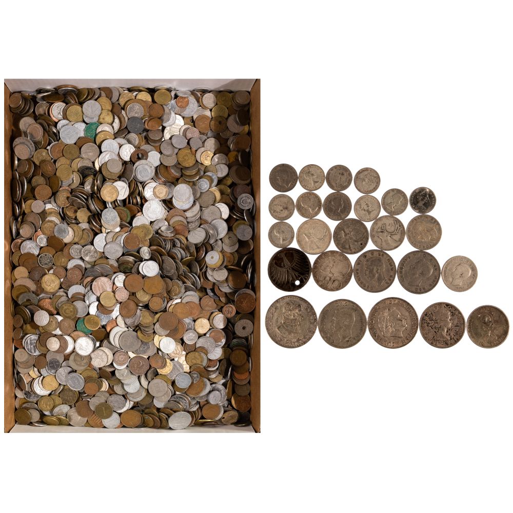 Appraisal: WORLD COIN ASSORTMENTIncluding troy ounces of silver coins from Canada