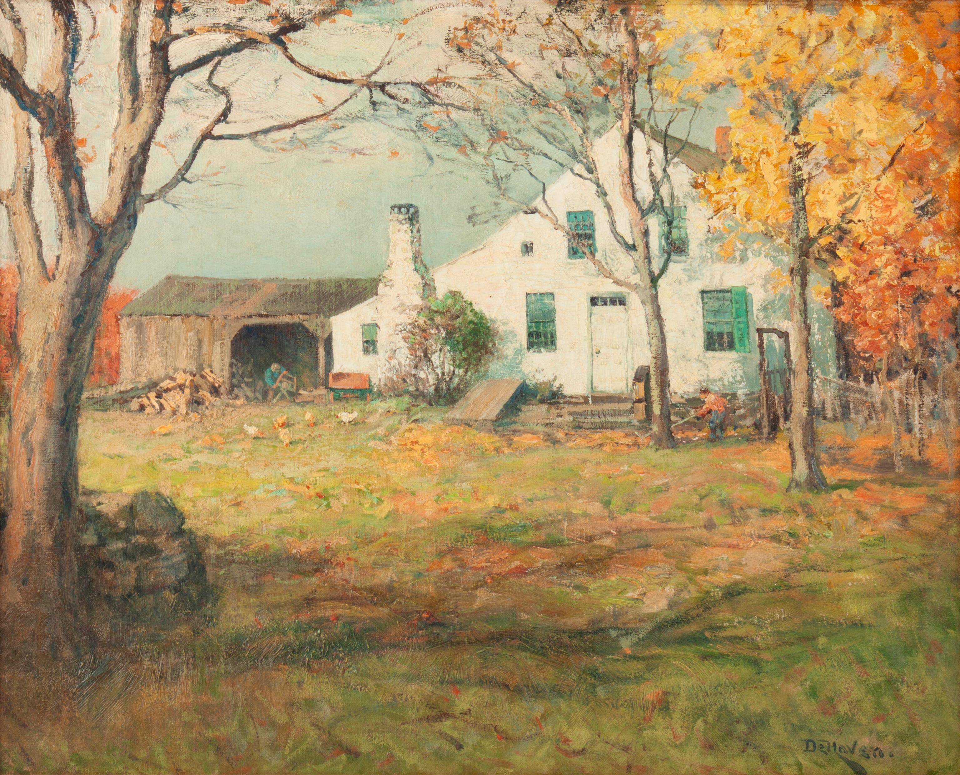 Appraisal: FRANKLIN DEHAVEN - OIL ON CANVAS Franklin DeHaven American -