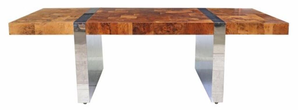 Appraisal: Modern extension dining table Paul Evans American - from the