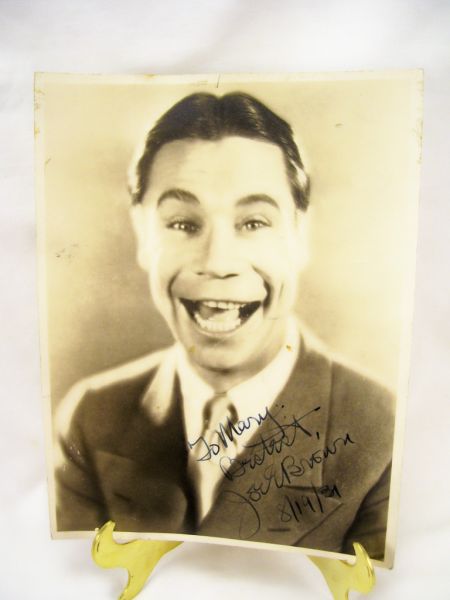 Appraisal: Joe E Brown Comedian Autographed Photo Joe E Brown -