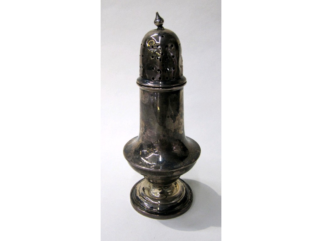 Appraisal: Silver sugar caster Birmingham