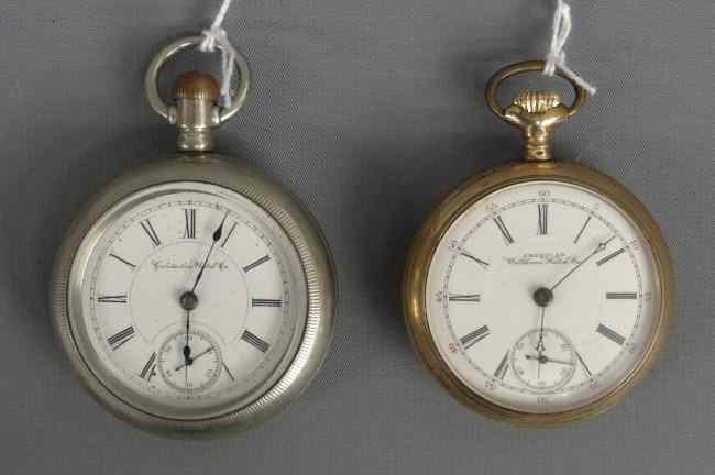 Appraisal: Lot pocket watches One signed ''American Waltham Watch Company'' the