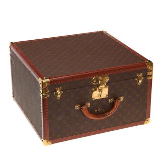 Appraisal: Louis Vuitton Monogram hard sided suitcase Louis Vuitton Monogram hard