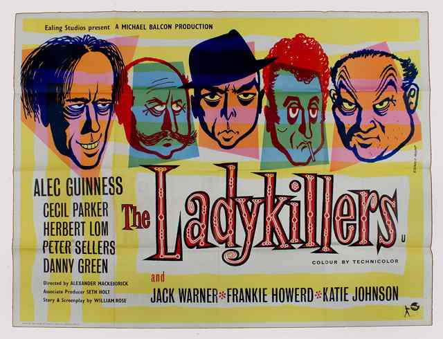 Appraisal: THE LADYKILLERS Rank comedy starring Alec Guiness British quad x