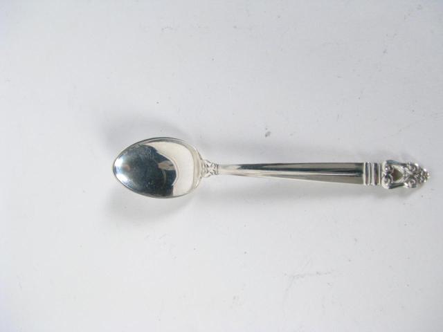 Appraisal: International Silver Royal Danish sterling Demitasse Spoons ozt times sixteen