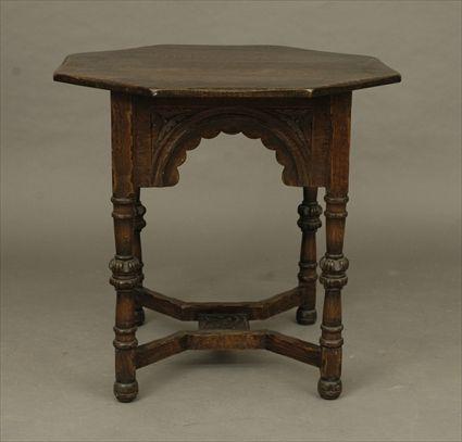 Appraisal: Octagonal Side Table