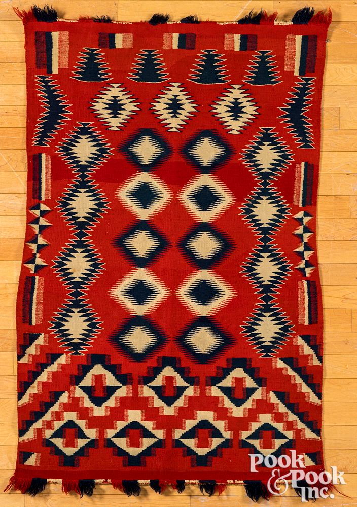 Appraisal: Germantown Navajo Indian rug ca Germantown Navajo Indian rug ca