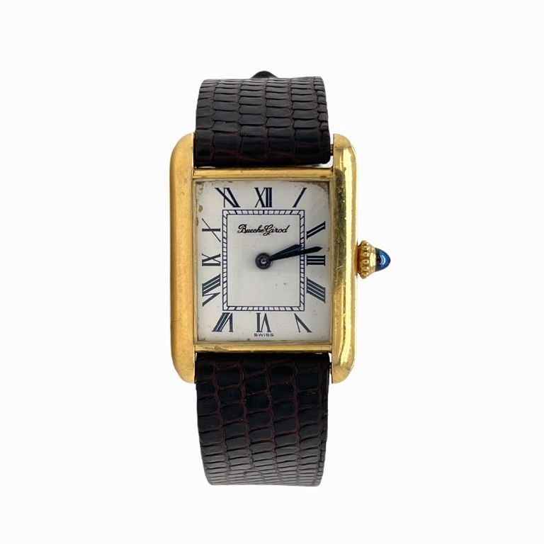 Appraisal: Bucher Girard K Watch Bucher Girard K Watch Sapphire Crown