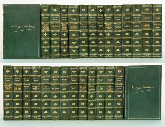 Appraisal: KIPLING Rudyard - The Collected Works of Rudyard Kipling New