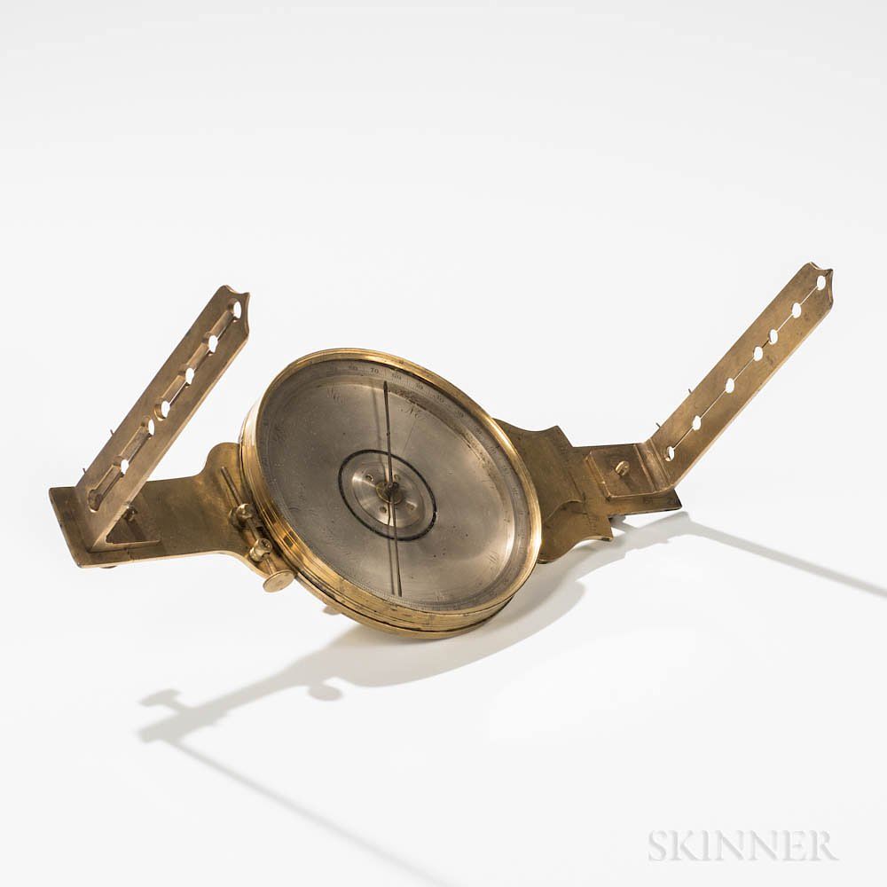 Appraisal: Early James Reed Vernier Compass Early James Reed Vernier Compass