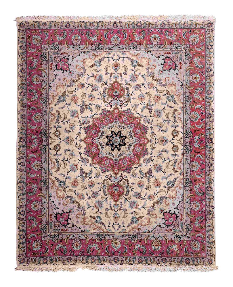 Appraisal: A Tabriz Wool Rug A Tabriz Wool Rug Second Half