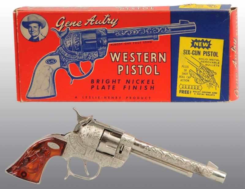 Appraisal: Gene Autry Western Pistol Description s The largest Gene Autry