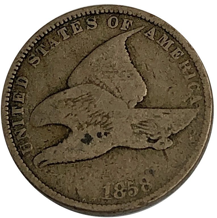 Appraisal: Flying Eagle Cent Coin Large Letter Well struck