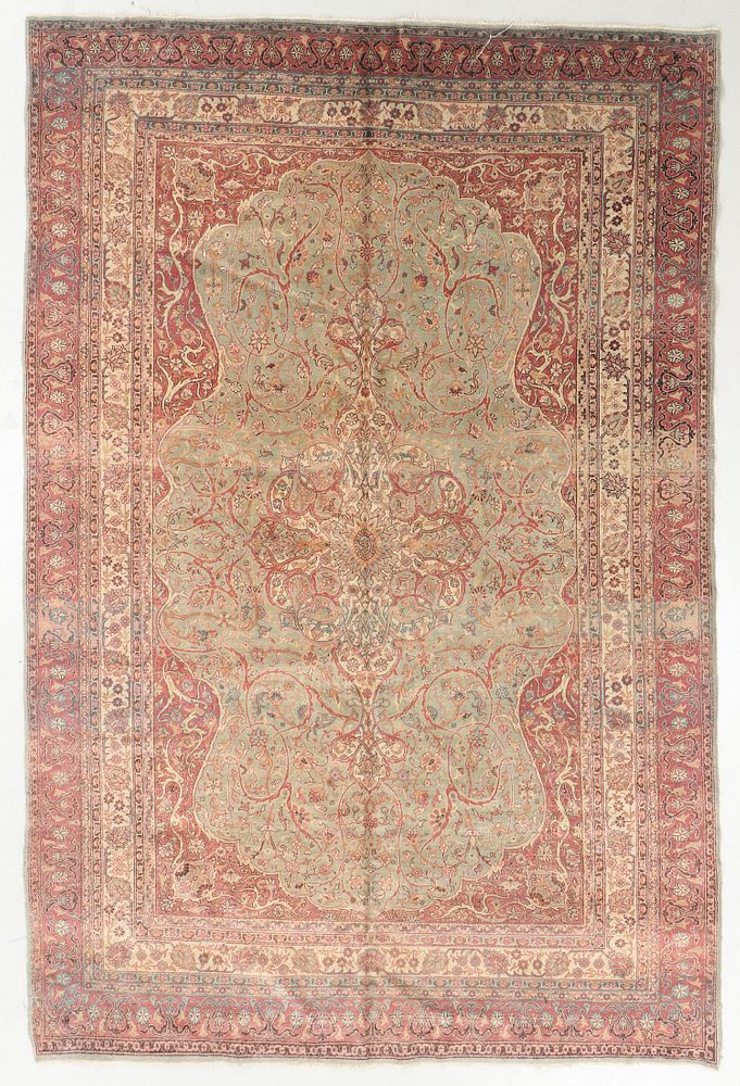 Appraisal: Antique Sivas Rug Turkey ' '' x ' '' Antique