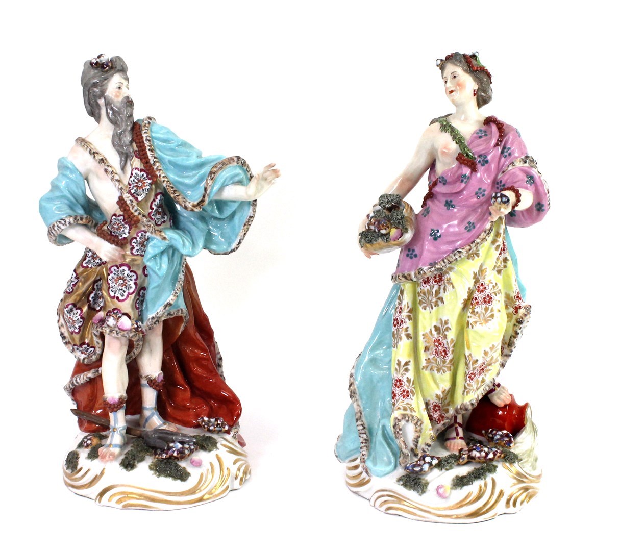 Appraisal: A pair of Samson porcelain figures late th century early