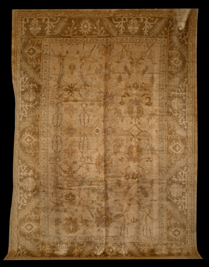 Appraisal: Angora Oushak Carpet ' x '