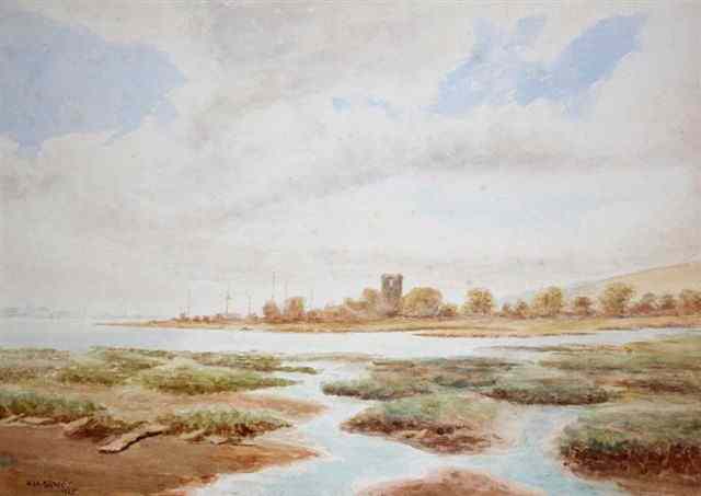 Appraisal: WILLIAM EDWIN ARNOLD TAMBLYN - 'Porchester Castle' signed 'W E