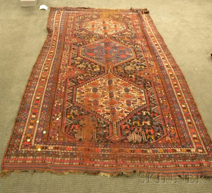 Appraisal: Khamseh Rug Southwest Persia th century ft x ft in