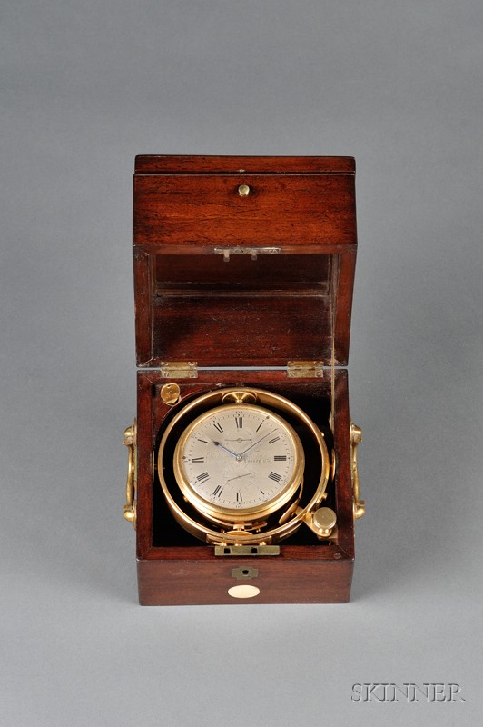 Appraisal: Two-Day Marine Chronometer by Parkinson Frodsham No London c the