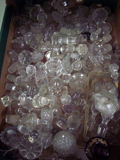 Appraisal: Sundry decanters and other glass