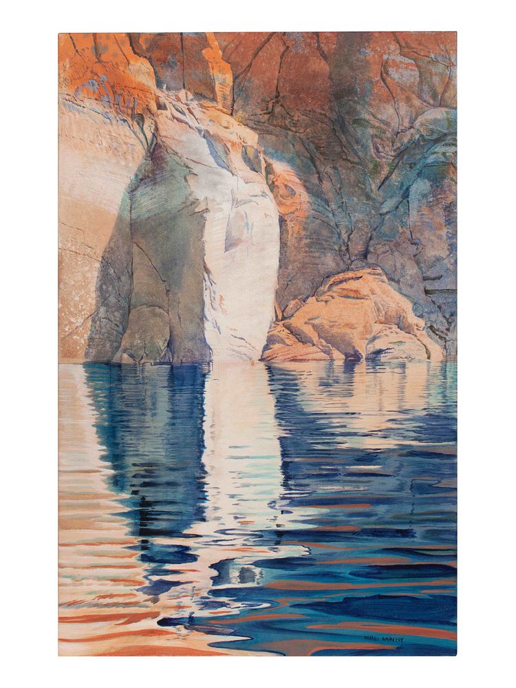 Appraisal: Merrill Mahaffey American b Submerged Lake Powell Merrill Mahaffey American