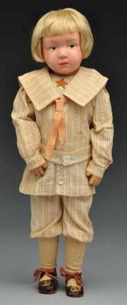 Appraisal: Winsome Schoenhut Character Doll Description All wood and spring jointed