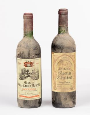 Appraisal: Chateau Gloria St Julien Henri Martin bottle and Chateau Vrai