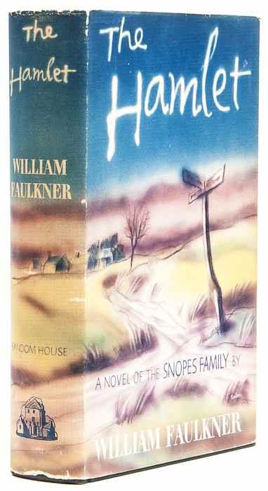 Appraisal: Faulkner William The Hamlet first edition original cloth near-fine first