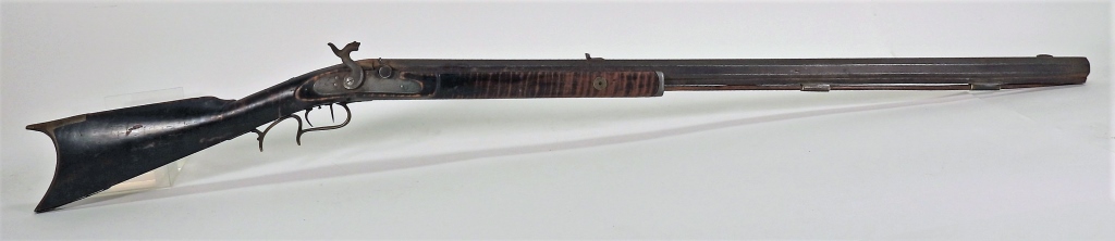 Appraisal: HENRY ELWELL PERCUSSION HALF STOCK KENTUCKY RIFLE United States Early