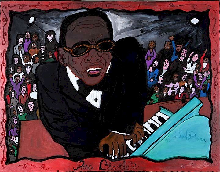 Appraisal: Outsider Art Carl Dixon Ray Charles Dixon Carl A b