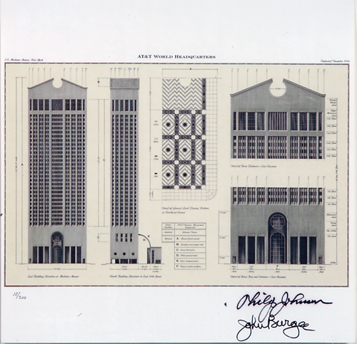 Appraisal: Philip Johnson and John Burgee AT T World Headquarters ca