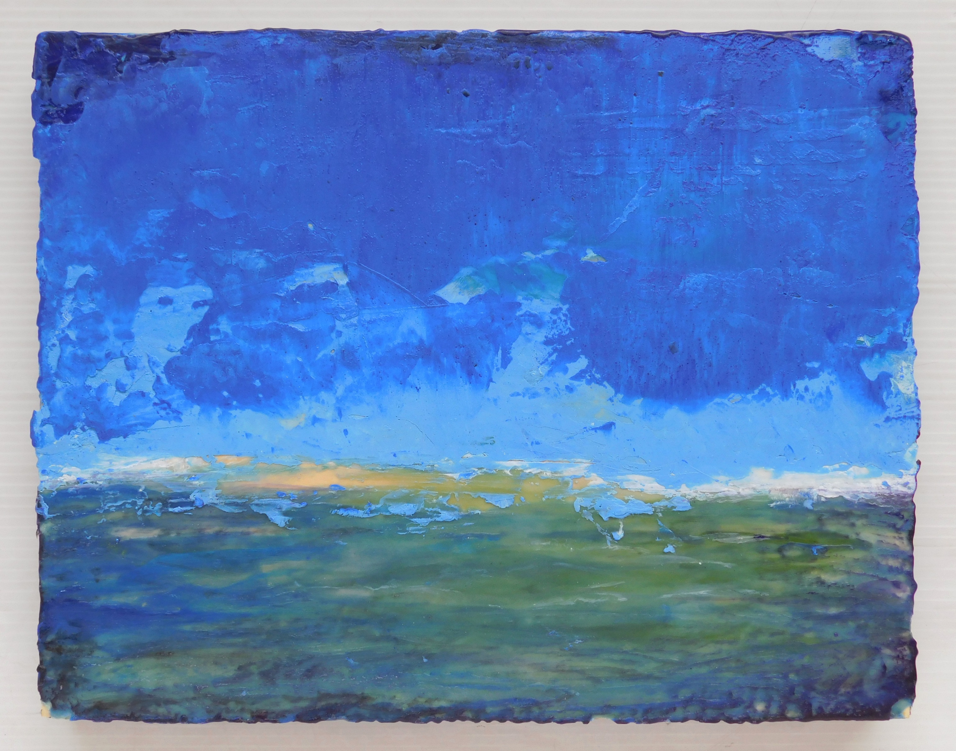 Appraisal: Dawn Tekler American th st c Wendy Park- encaustic wax