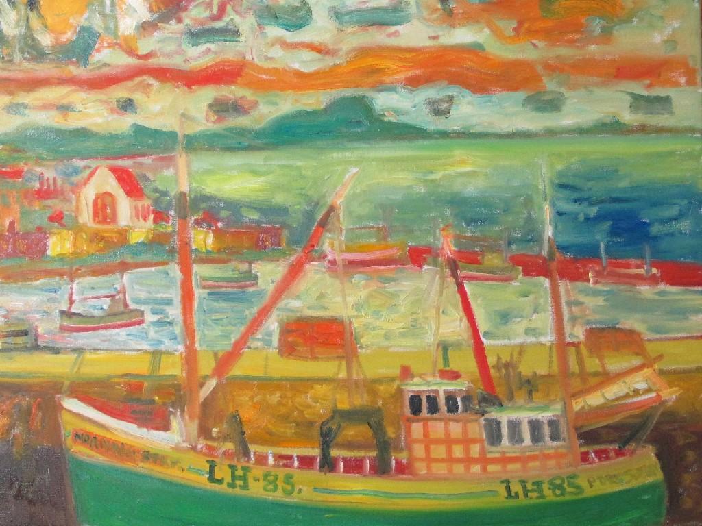 Appraisal: JOHN BELLANY R A b Morning Star a trawler at