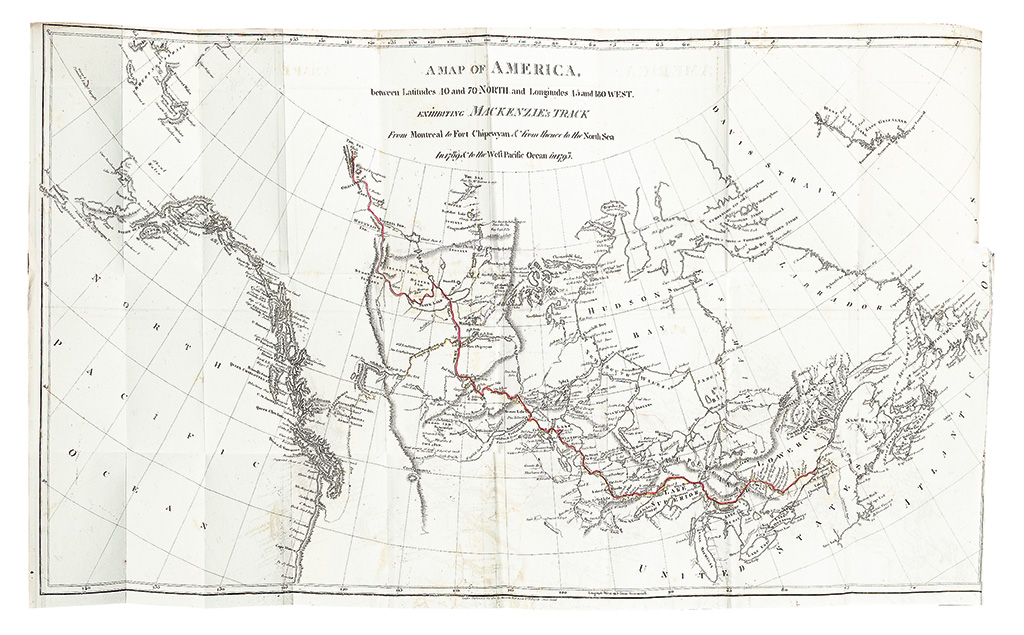 Appraisal: ARCTIC Mackenzie Alexander Voyages From Montreal on the River St