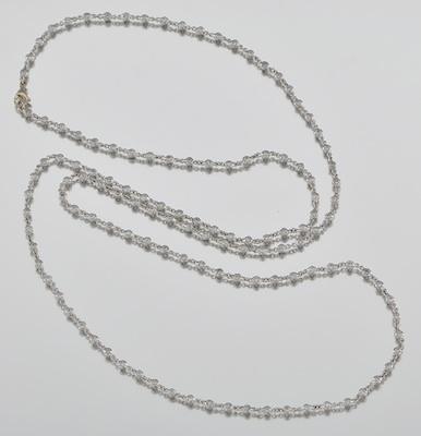 Appraisal: A Diamonds by The Yard Chain k white gold chain