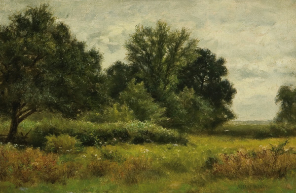 Appraisal: INSLEY ALBERT B American - Summer Meadow oil on canvas