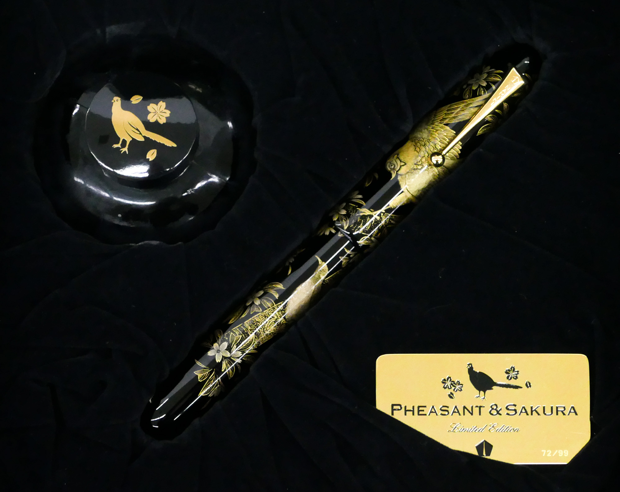 Appraisal: Namiki ''Pheasant Sakura'' Limited Edition Fountain Pen '' Hand crafted