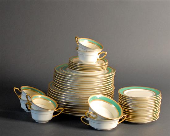 Appraisal: Fifty Three Pieces of Rosenthal Ivory Porcelain Dinnerware to Include