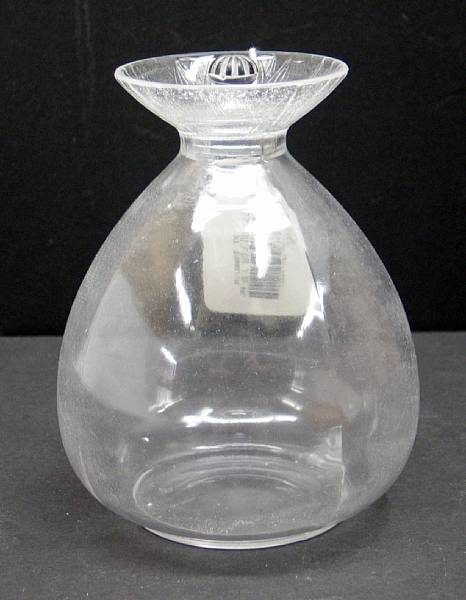 Appraisal: A Rene Lalique glass carafe and stopper in the 'Lotus'