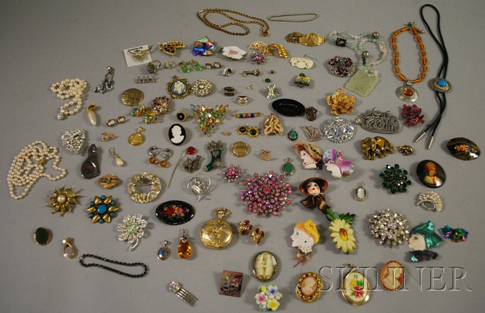 Appraisal: Assorted Group of Mostly Costume Jewelry including pieces by Sarah