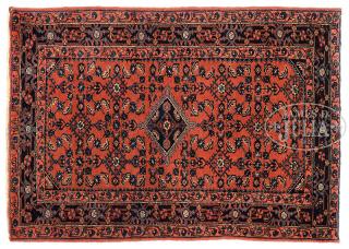 Appraisal: ANGELIS ORIENTAL RUG Second quarter th century Persia Delicate dark