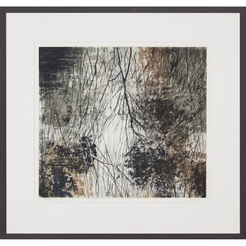 Appraisal: Gordon Appelbe Smith - WINTER POND Canadian Colour etching on