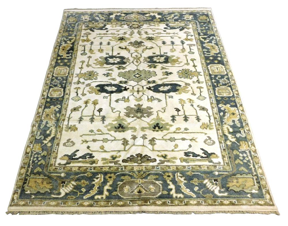 Appraisal: RUG Laristan Sultanabad ' x ' hand-made wool polychrome with