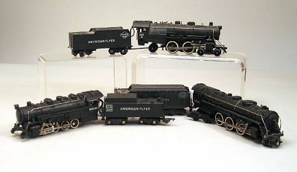 Appraisal: American Flyer S Gauge Locomotives Featuring AC AC and AC