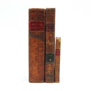 Appraisal: Three Early Works on Pharmacology as follows Thacher James The