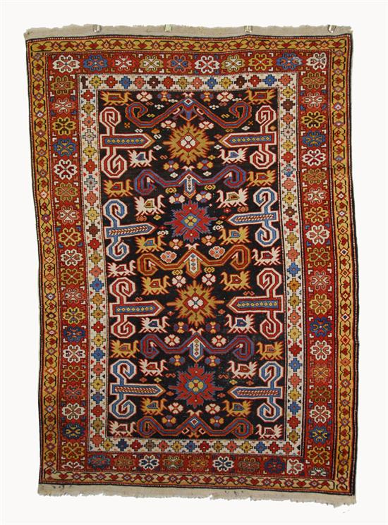 Appraisal: PERPEDIL RUG Caucasus circa feet inches x feet inches