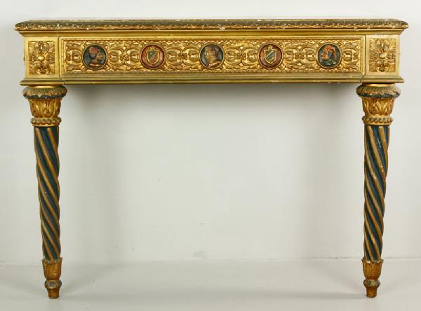 Appraisal: - th th C Venetian Pier Table th or early