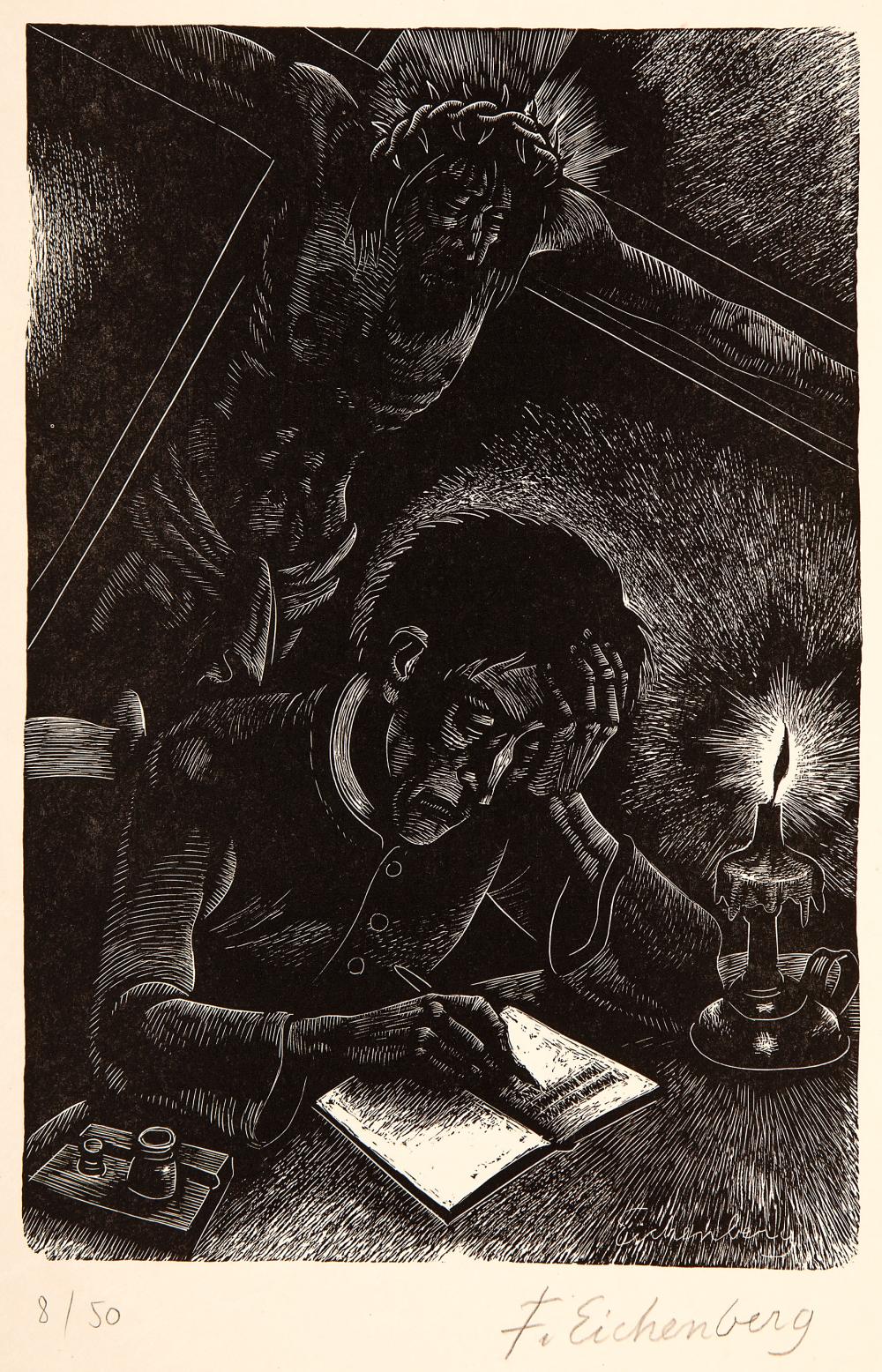 Appraisal: Fritz Eichenberg German American - The Diary of a Country