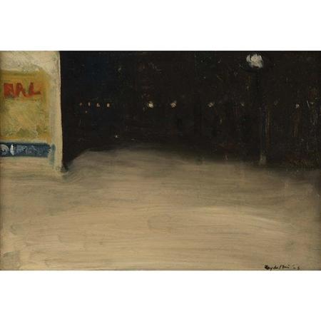 Appraisal: Guy Pene du Bois American - Nocturne Paris Estimate -