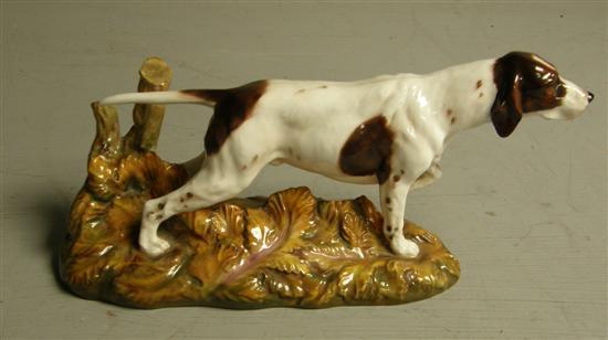 Appraisal: Royal Doulton figure of a pointer h w in